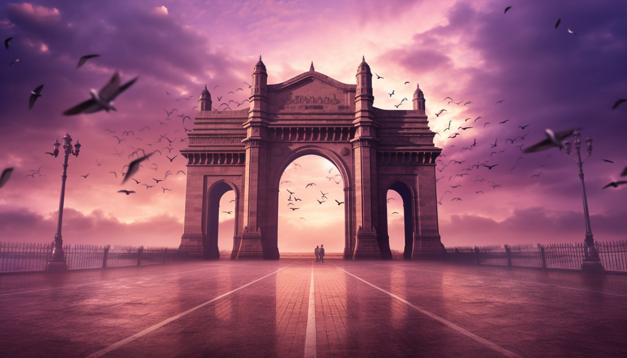 India gate entrance in mumbai, gateway of india mumbai stock image, gateway of india mumbai ai prompt, gateway of india mumbai photo