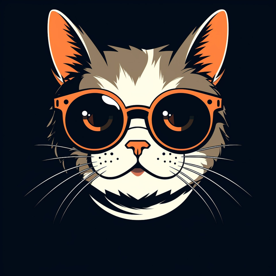 Sunglasses cat t-shirt design, animal t-shirt designs, animal t-shirt design stock images, animal t-shirt design ai prompts