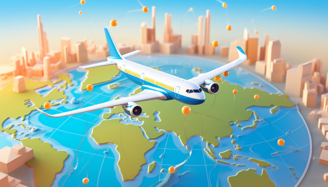 Google maps makes flight tracking a breeze, adventure travel stock images, adventure travel ai prompts, travel stock images ai