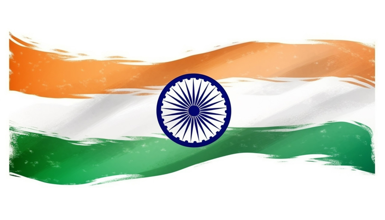 Independence day indian flag color background, independence day stock image, independence day ai prompt