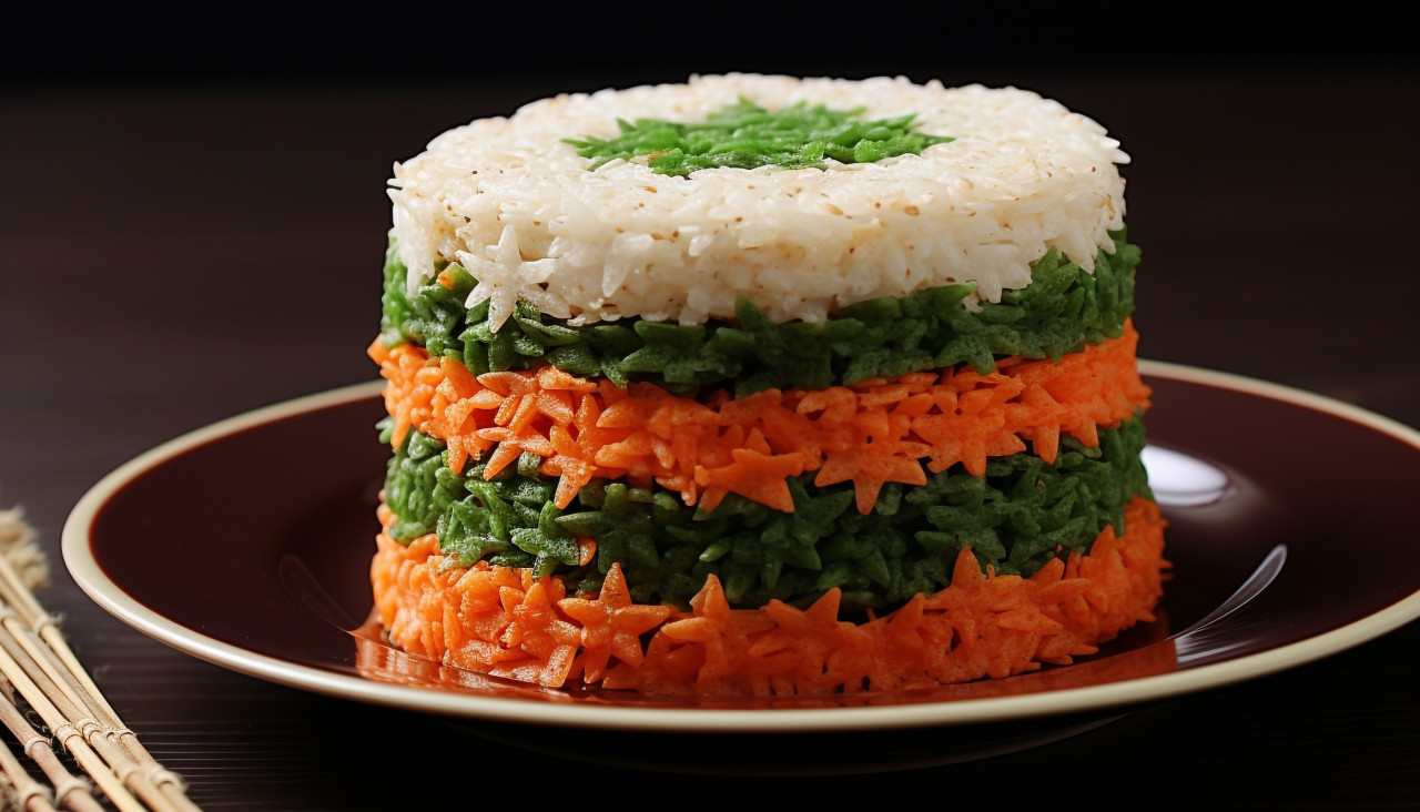 India 1 kg rice cake and rice cake, independence day stock image, independence day ai prompt