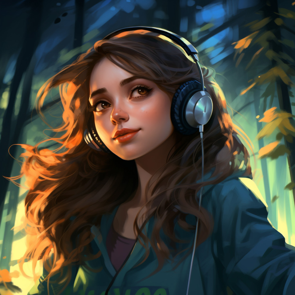 Beautiful music girl playing guitar hd wallpaper, midjourney ai art, ai art, midjourney free prompts