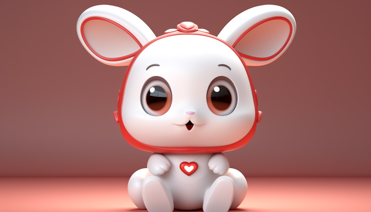Cute ai cartoon bunny, midjourney ai art, ai art, midjourney free prompts