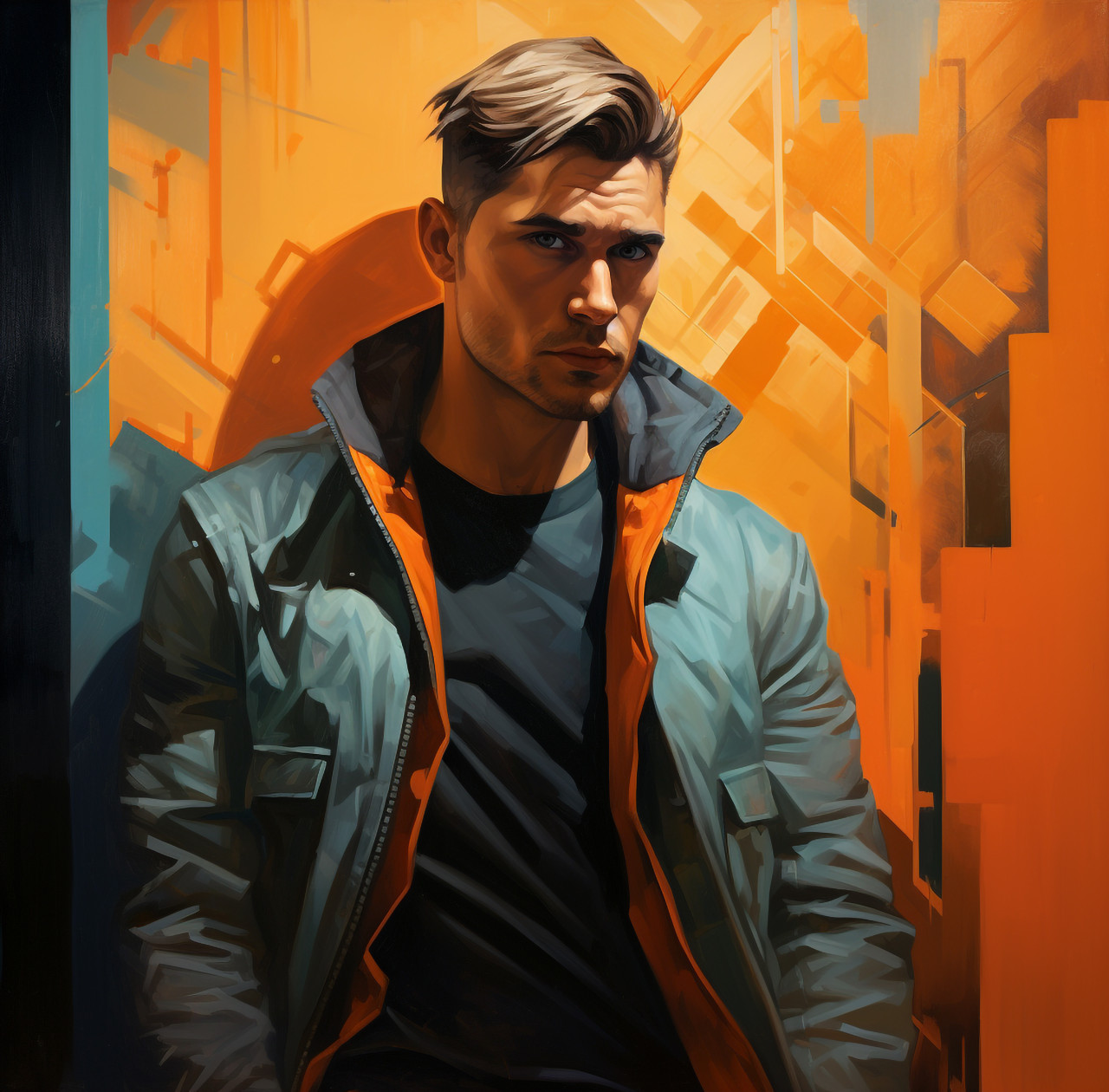 Intriguing scifi fantasy portrait, midjourney ai art, ai art, midjourney free prompts