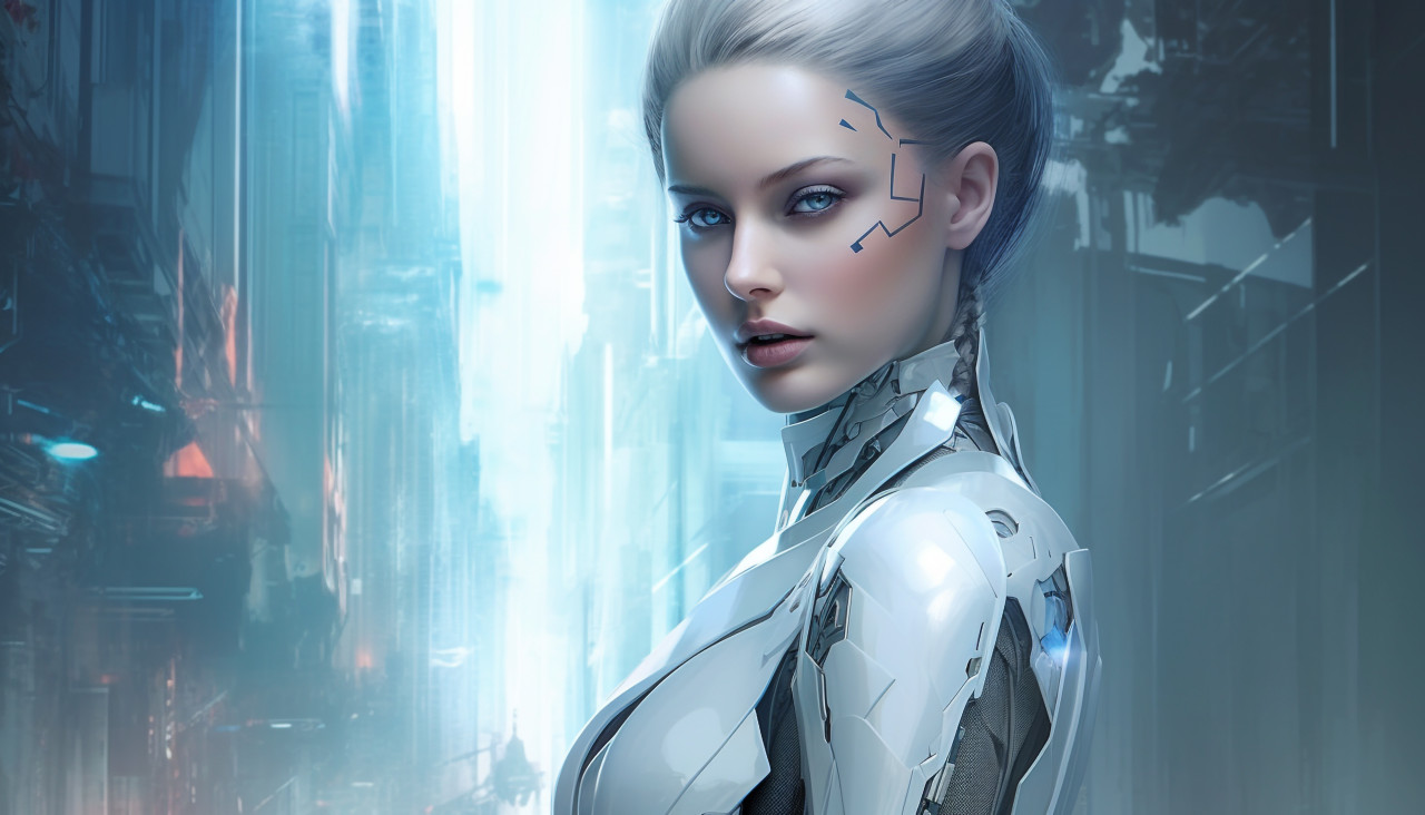 Ai character in virtual world, midjourney ai art, ai art, midjourney free prompts