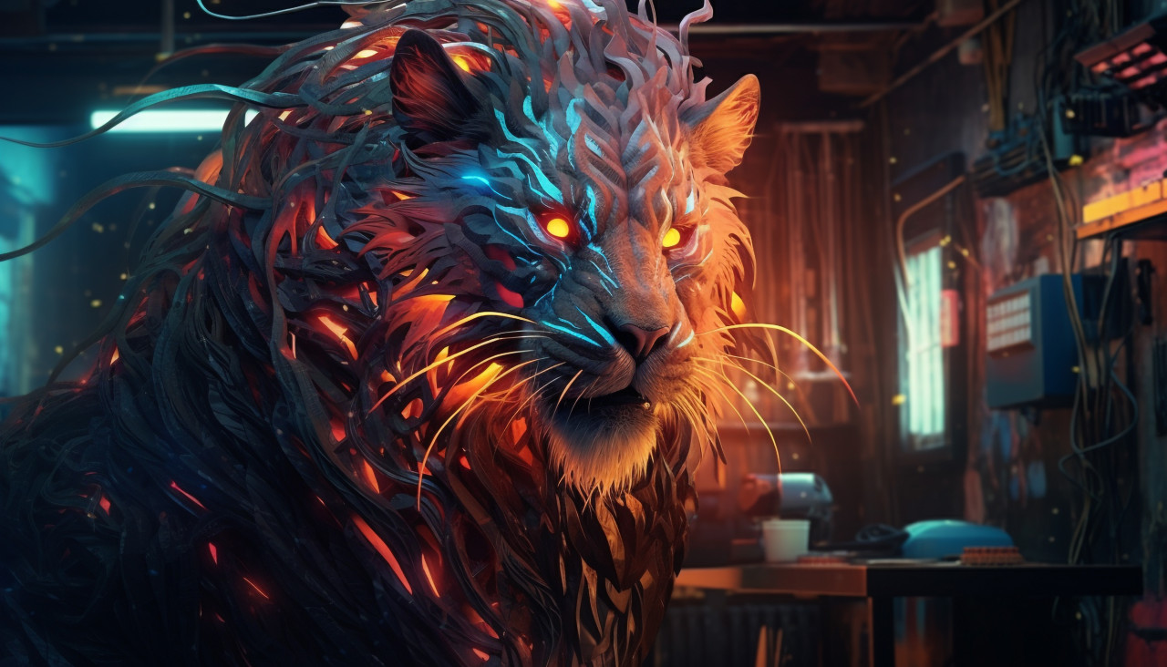 Digital wallpapers with fire and dragons designs, midjourney ai art, ai art, midjourney free prompts