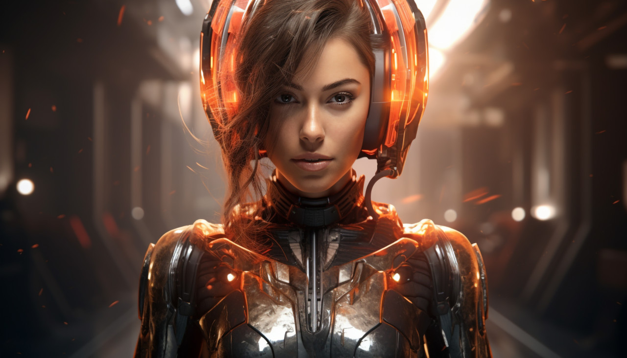 Artificial intelligence new technology science futuristic abstract human, midjourney ai art, ai art, midjourney free prompts