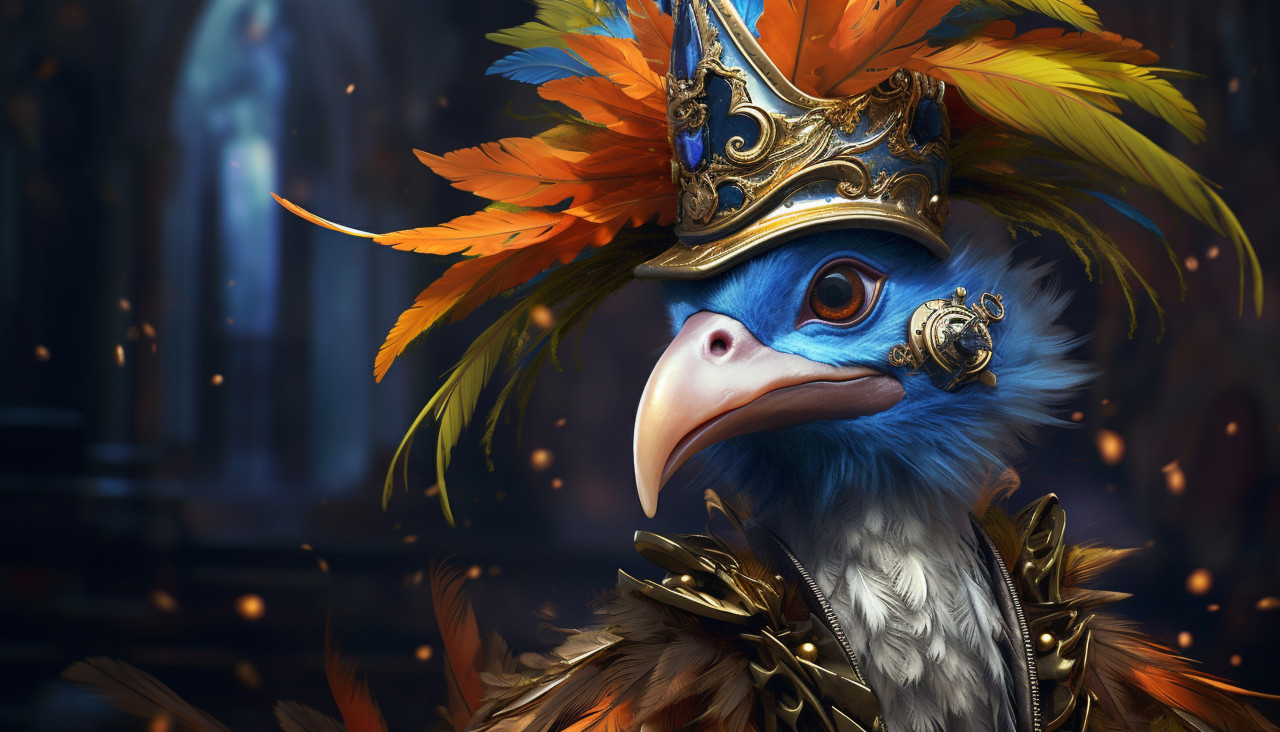 Incredibly detailed bird, midjourney ai art, ai art, midjourney free prompts