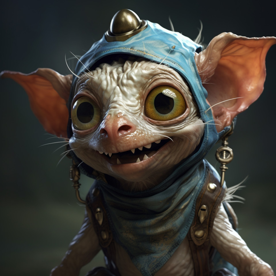 Fantasy creature painting, midjourney ai art, ai art, midjourney free prompts