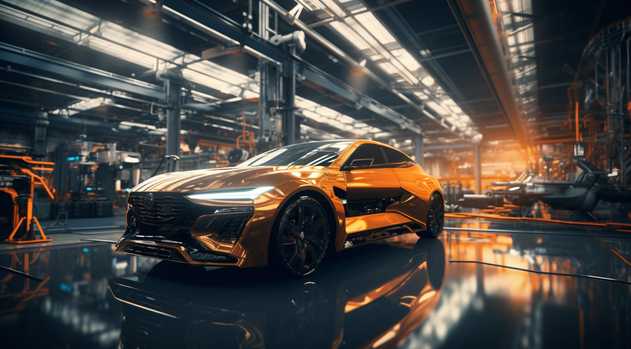 The future of cars is robotic, assembly line car production, assembly line car manufacturing