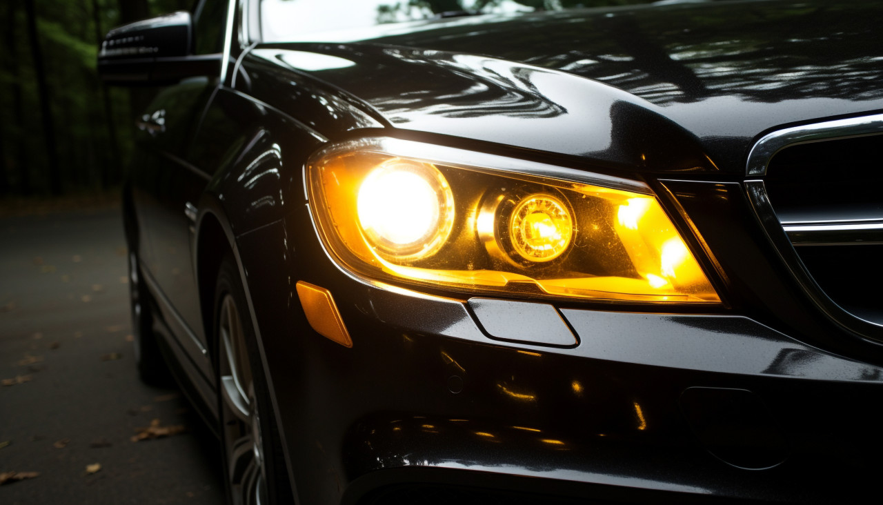 Night driving in the city, assembly line car production, assembly line car manufacturing