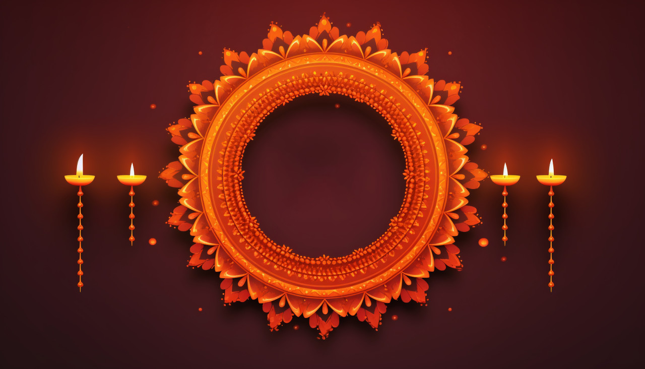 Diwali greeting card diya diya card vector illustration, diwali festival stock image, diwali festival ai prompt