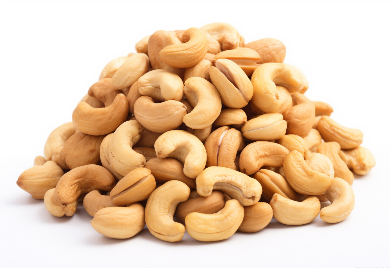 Roasted hulled cashew nuts, cashew image