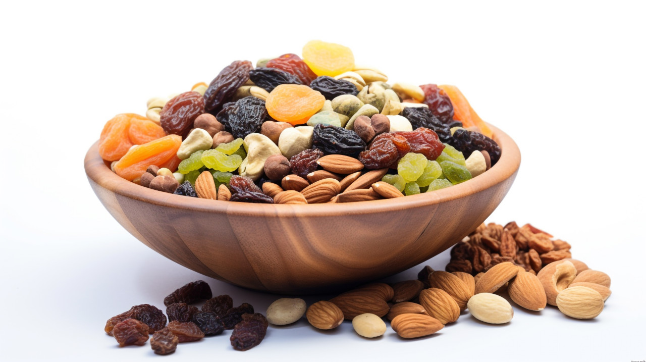 A pantry staple for any occasion, dry fruits mix image