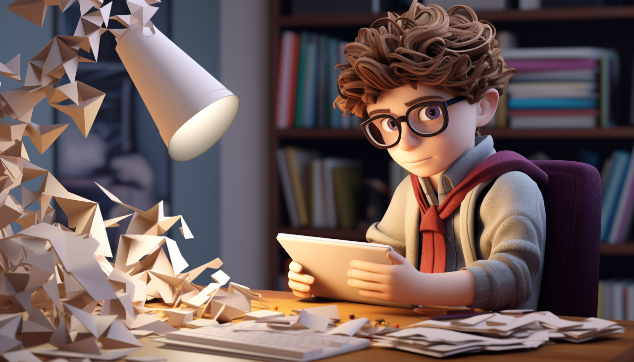 Child learning at home, back to school stock images ai, back to school ai prompts