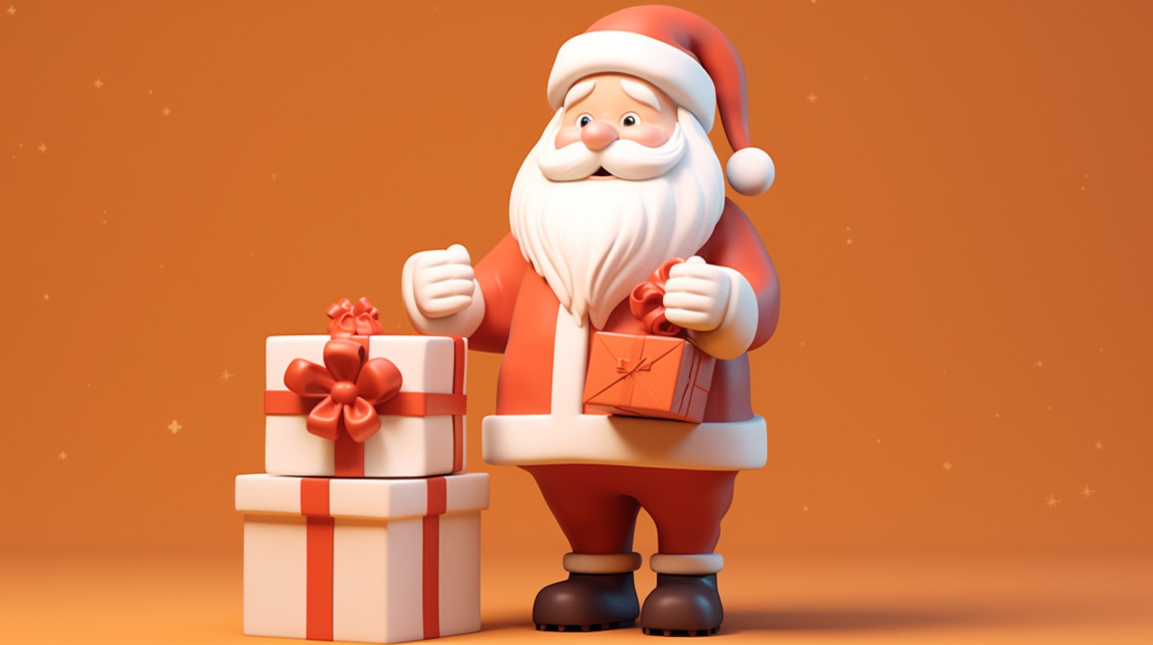 Family christmas tree with presents vector, christmas stock image ai, christmas stock photos ai