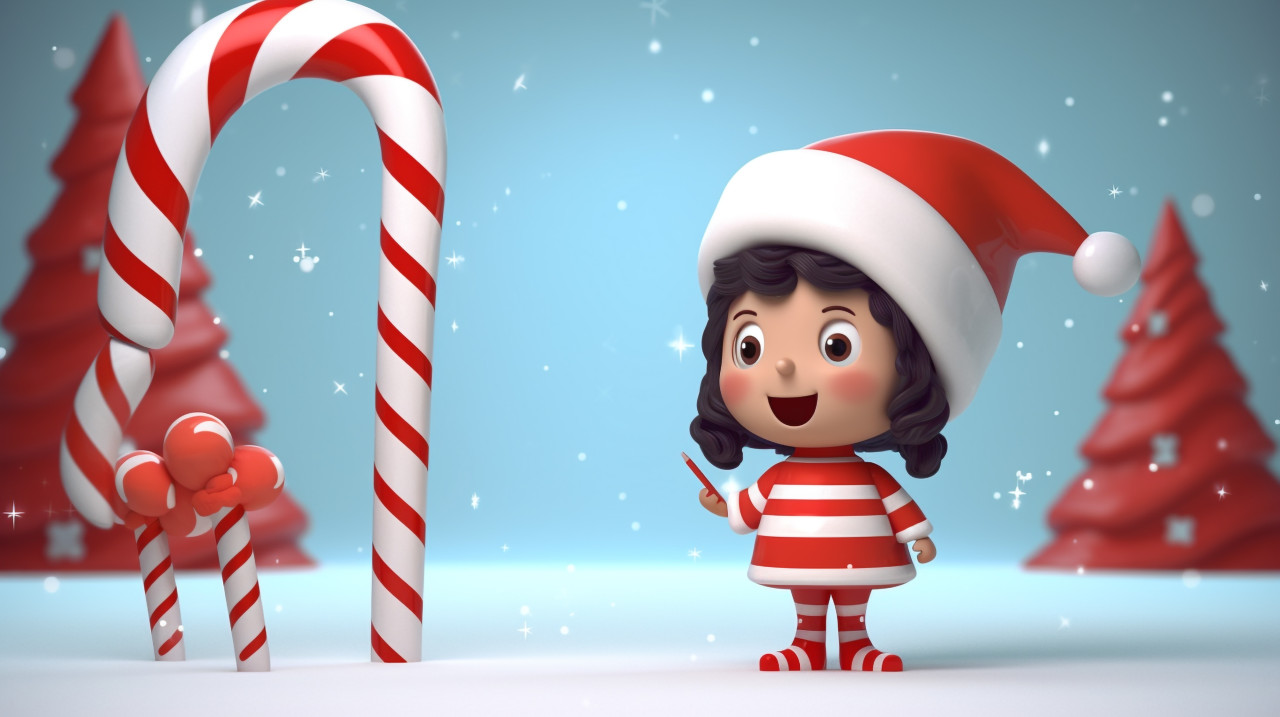 3d christmas kid building snowman illustration, christmas stock image ai, christmas stock photos ai