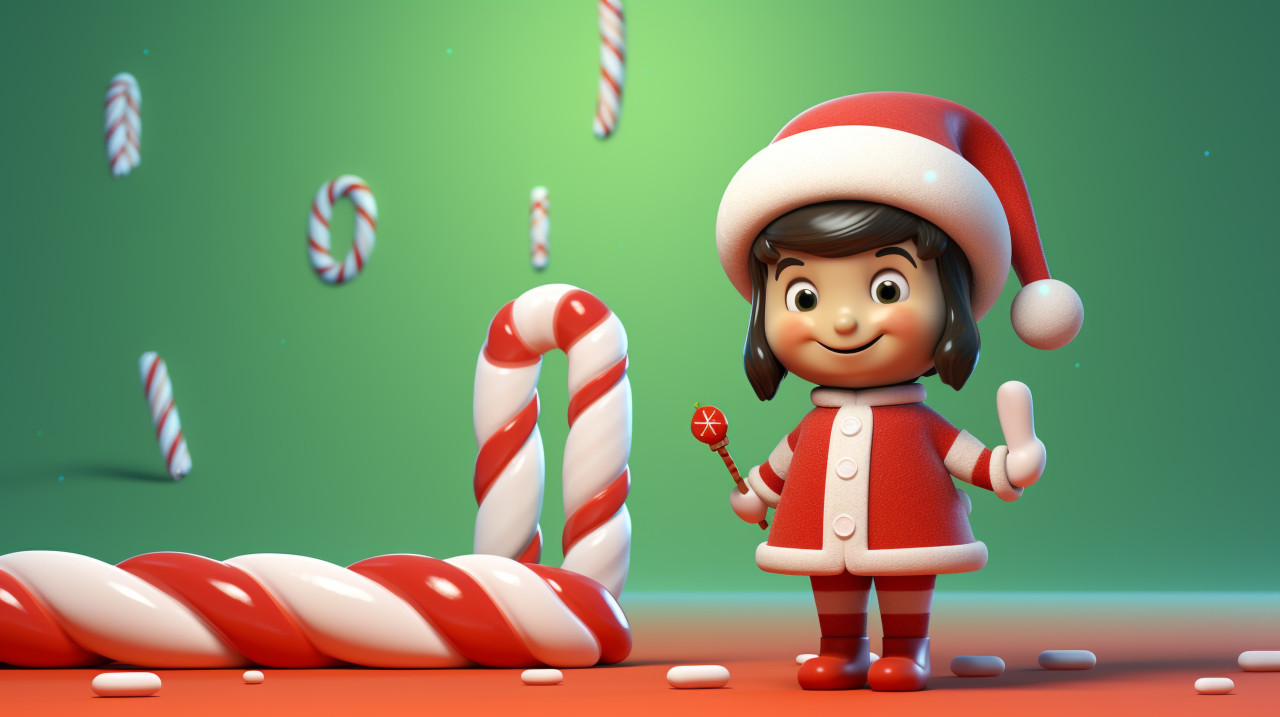 3d christmas kid building snowman in winter landscape, christmas stock image ai, christmas stock photos ai