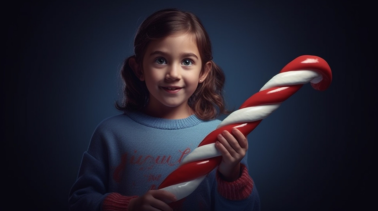 Winter scene with boy and snowman, christmas stock image ai, christmas stock photos ai