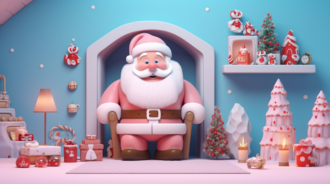 Christmas cartoon animation clipart, christmas stock image ai, christmas stock photos ai