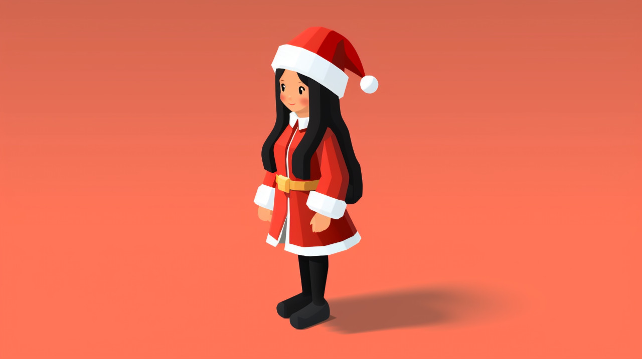 3d santa claus giving out candy canes, christmas stock image ai, christmas stock photos ai