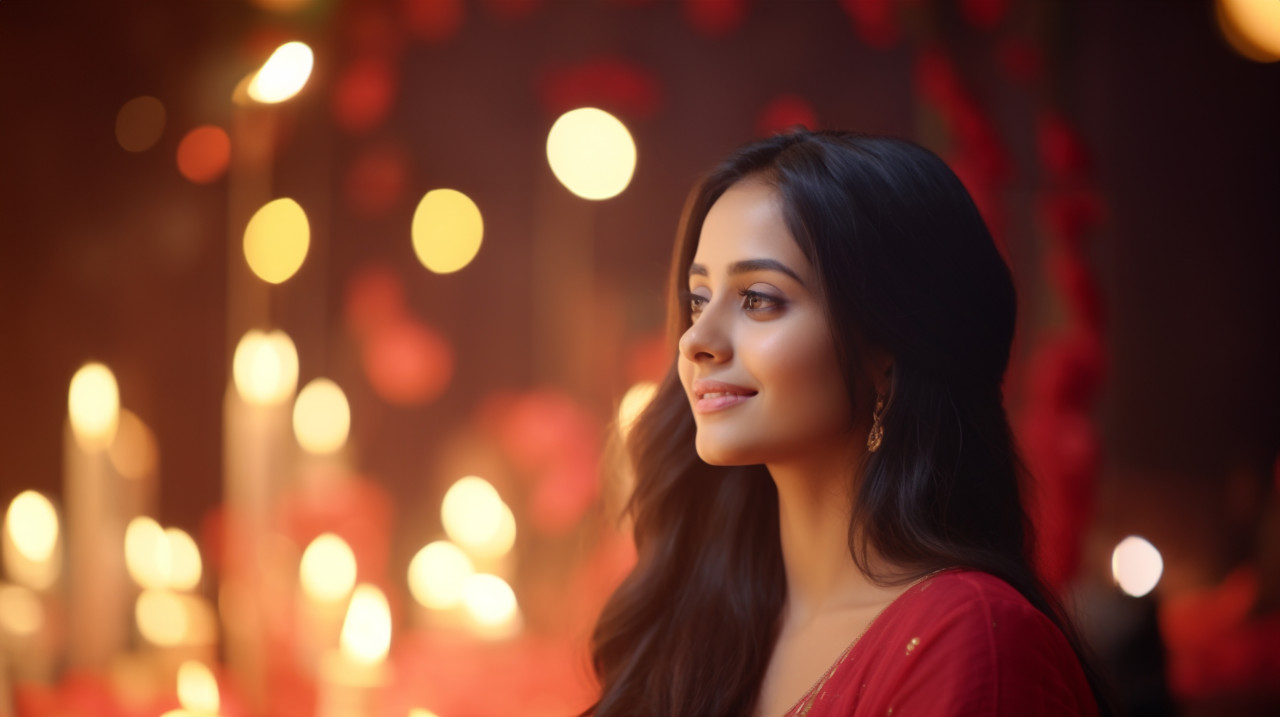 Images of pooja on diwali with text, diwali festival stock image, diwali festival ai prompt