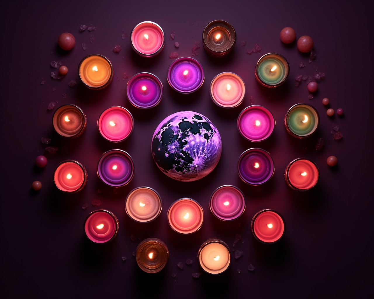 Diwali diyas on the lunar surface, diwali festival stock image, diwali festival ai prompt