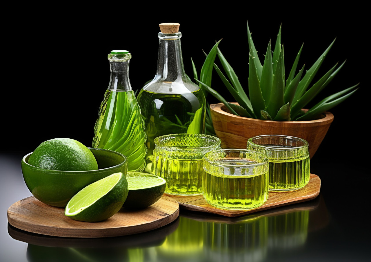 Aloe vera plant in home decor, alovera leaf image