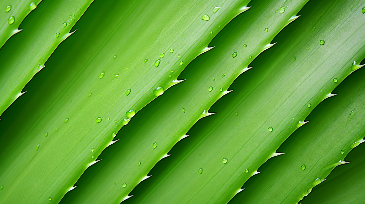 Aloe vera leaves on a white table, alovera leaf image