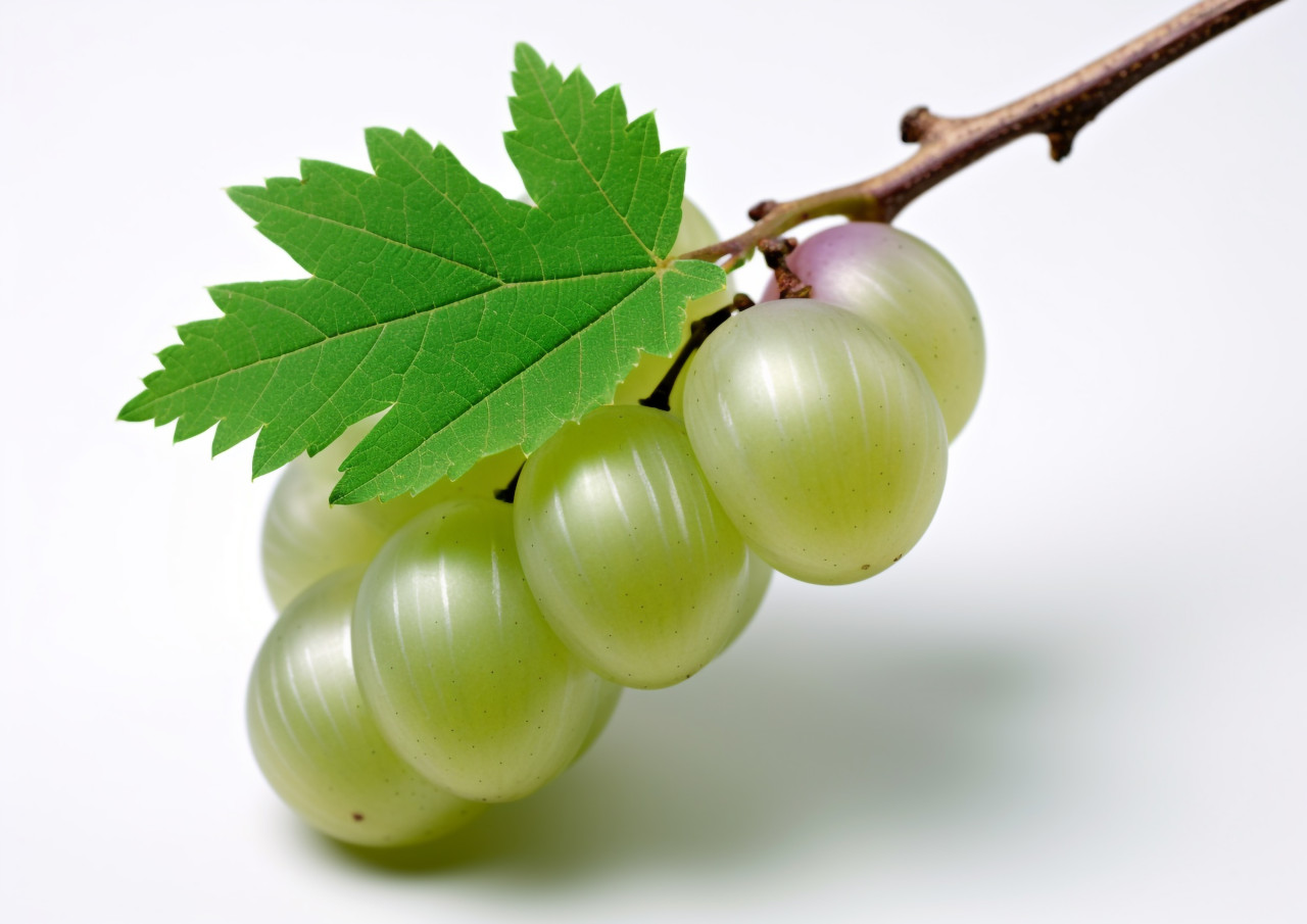 Large green gooseberry fruit, gooseberry fruit image