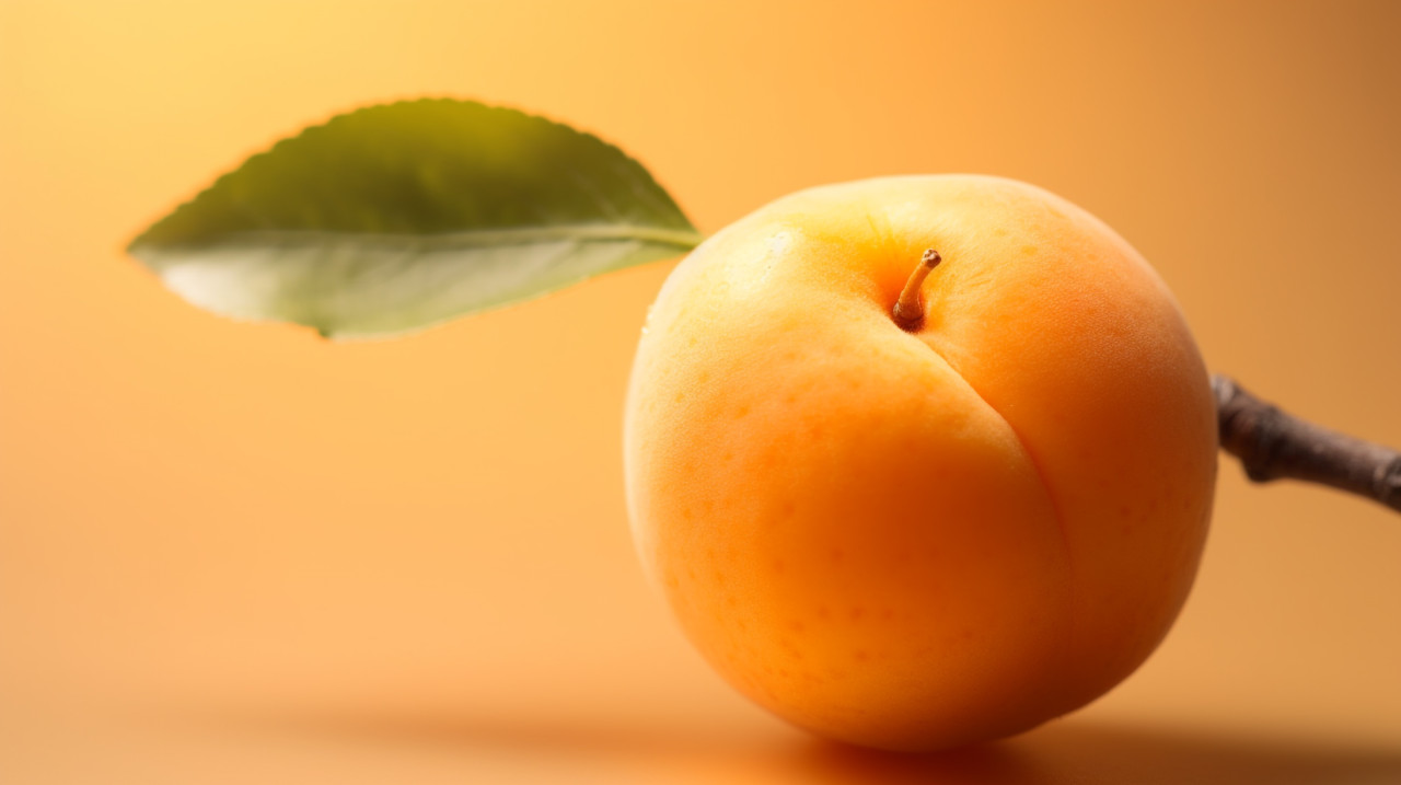 Juicy apricot close-up, apricot images