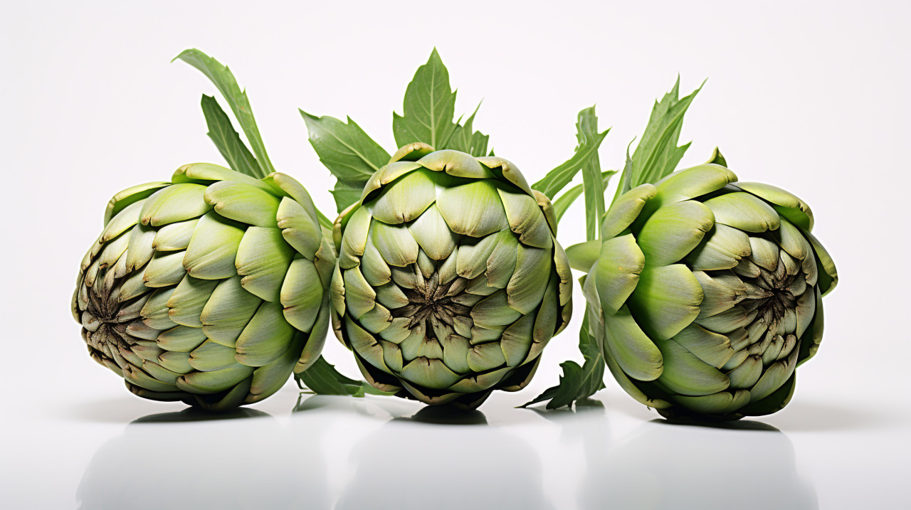 Artichokes in all their glory, artichoke image