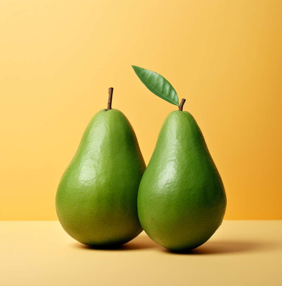 Two avocados ready to be eaten, avocado image stock photo