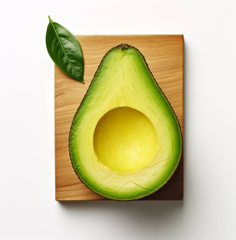 Avocado as a superfood, avocado image stock photo