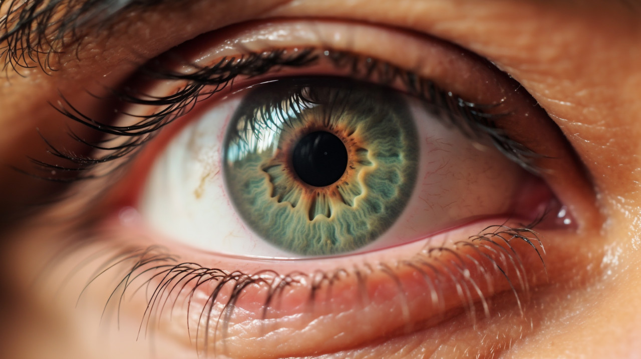 Close up of eyes of the man with a mustache, men eyes close up image