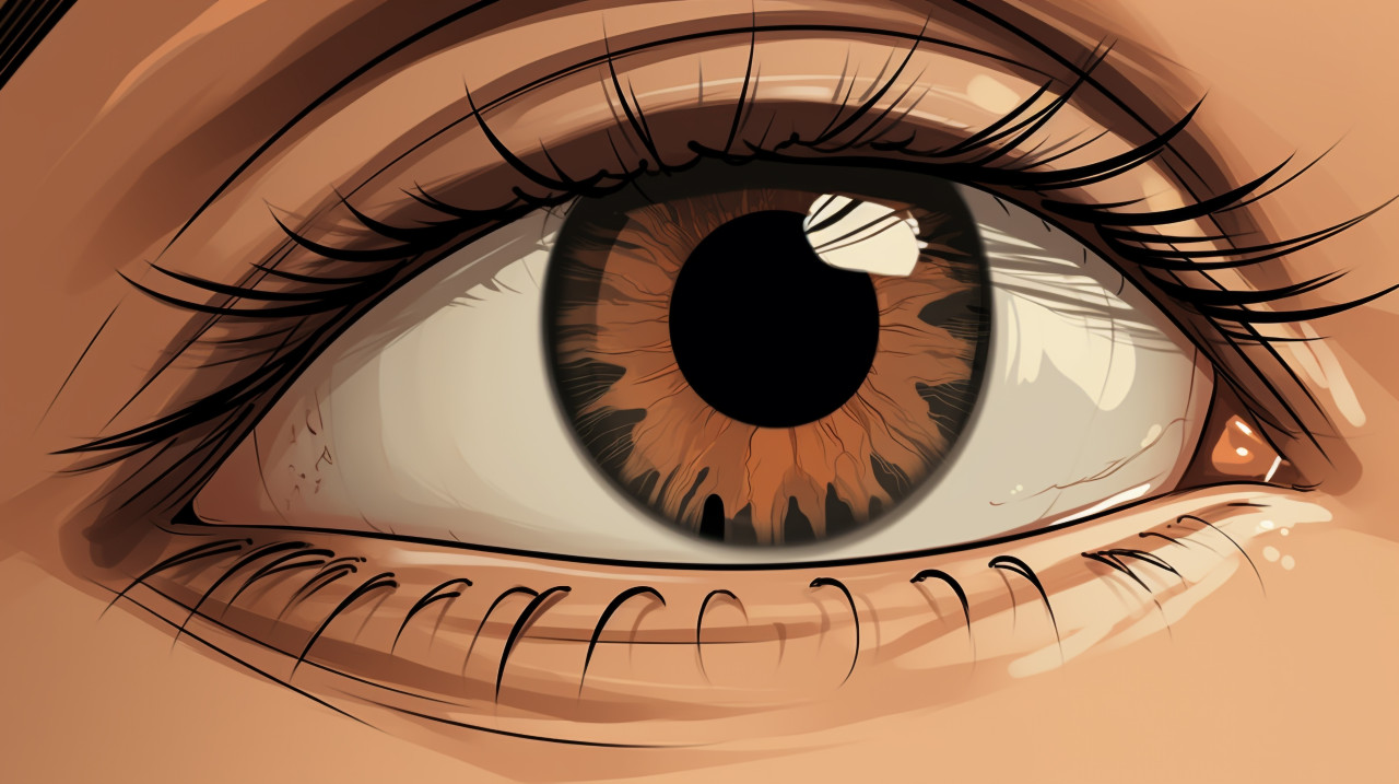 The beauty of brown eyes and brows, beautiful women eyes images