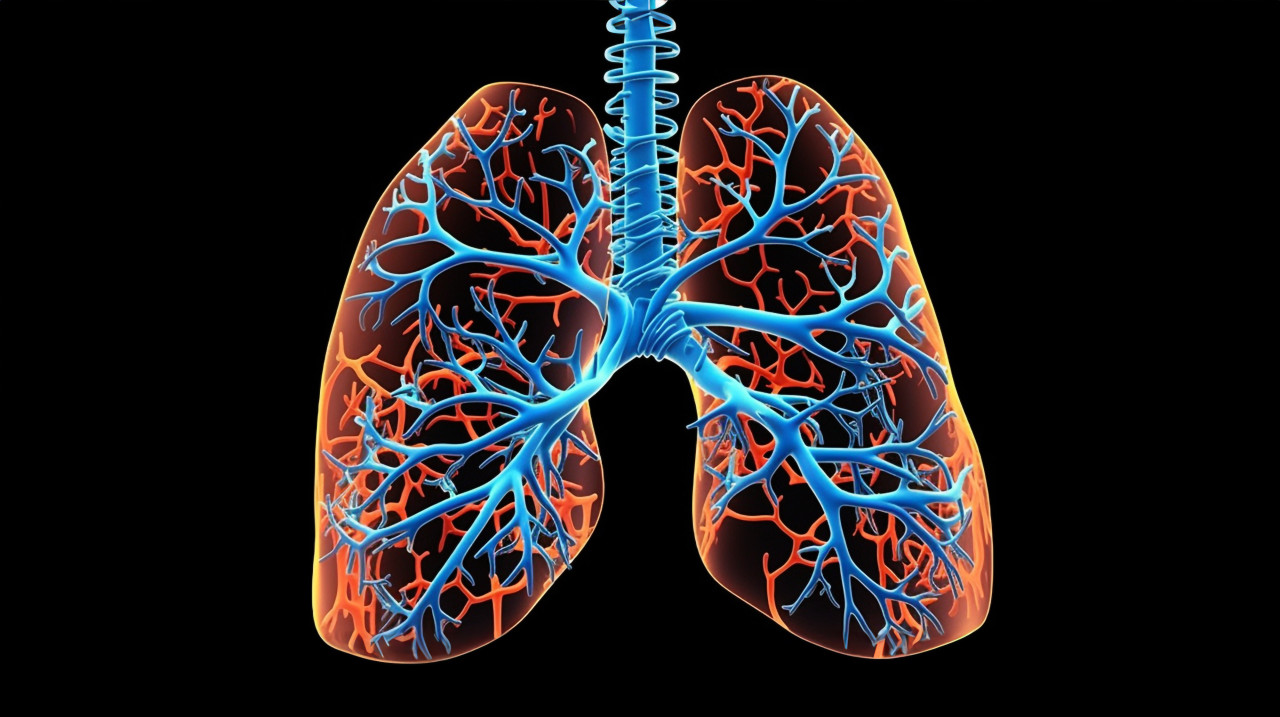 A 3d model of the human lung human, human lungs image