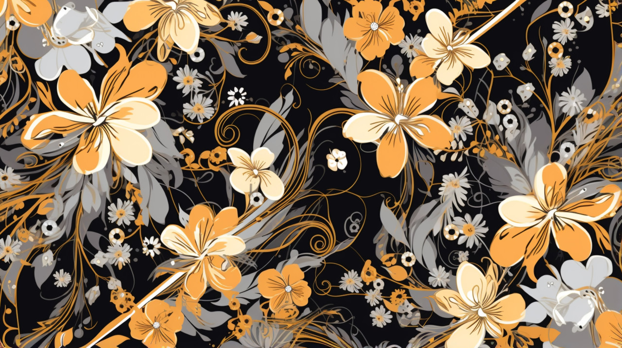 Traditional indian design, folk style art