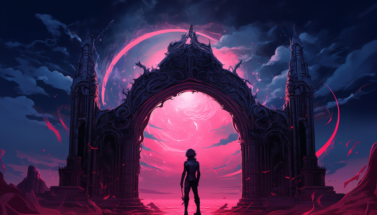 A mysterious man standing in front, propaganda style art