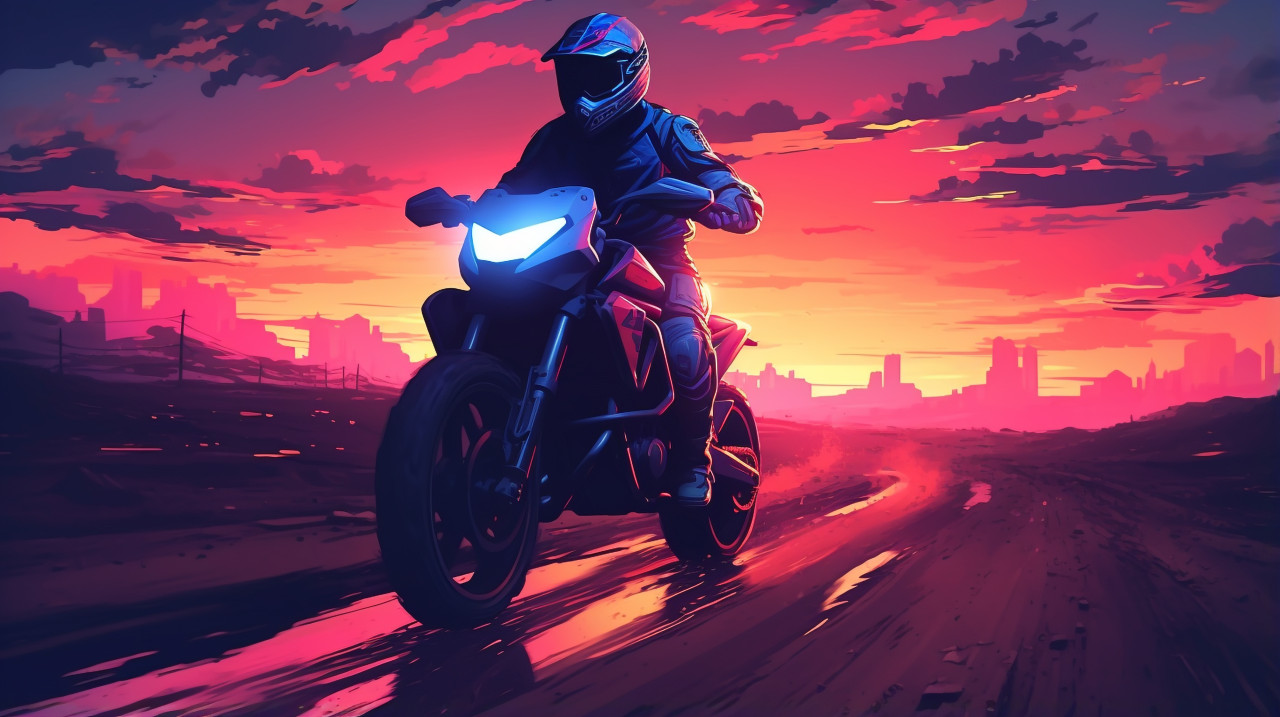 Synthwave artwork for october, synthwave style art