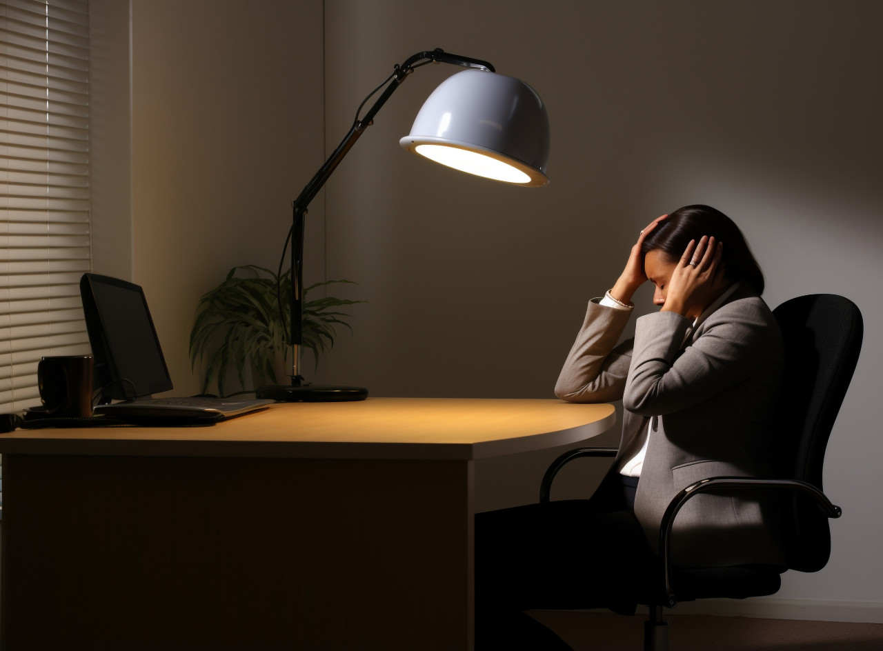 Empty therapists office, mental health