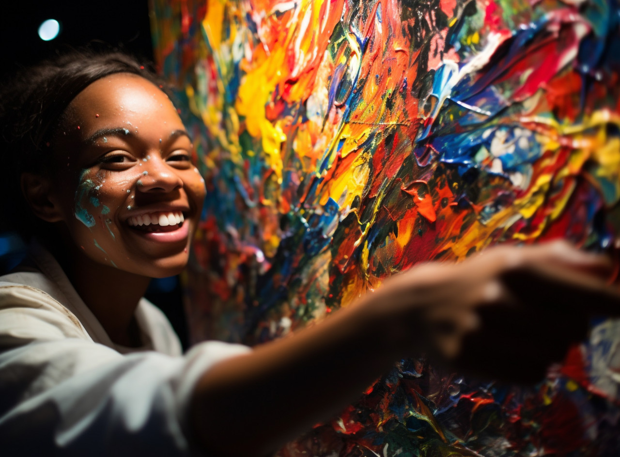 The creative process, mental health