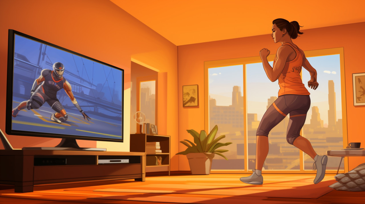 Hiit workout in the comfort of your own home, fitness