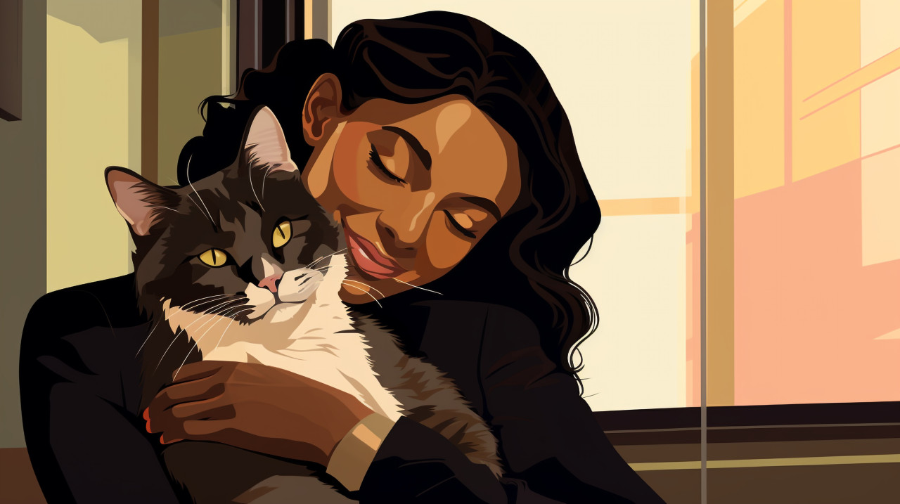 Snuggles with whiskers