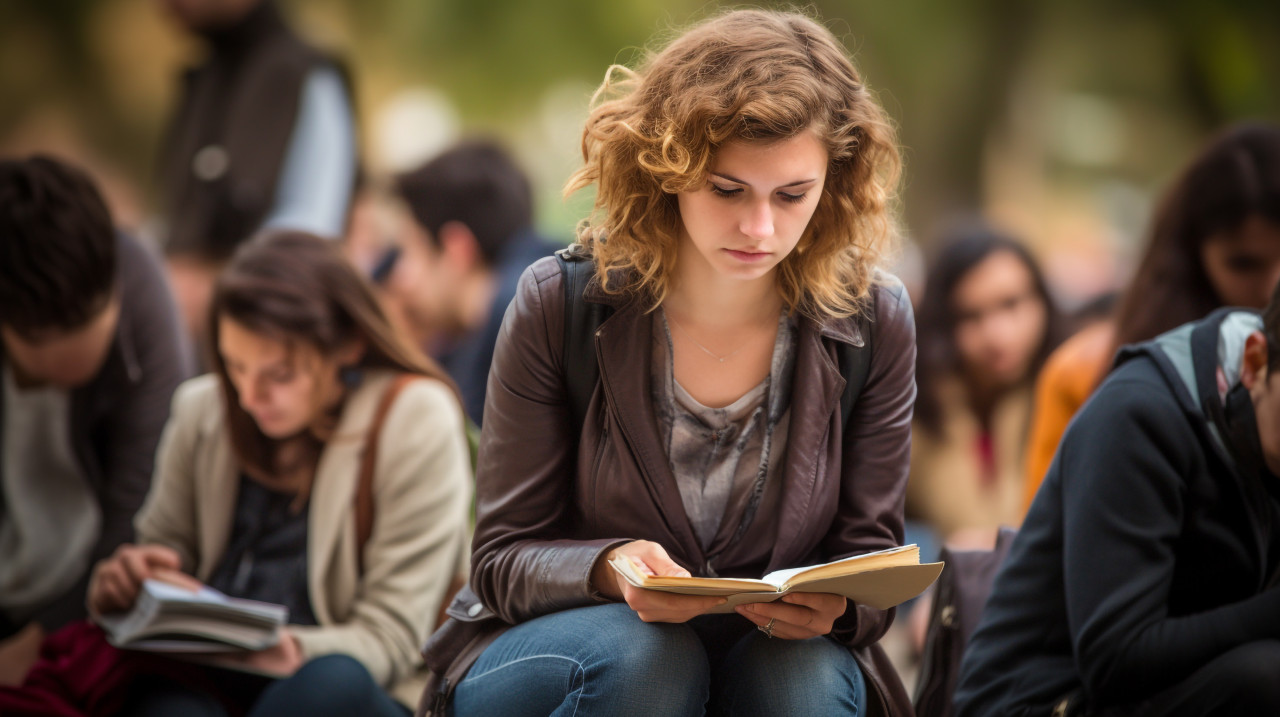 Creative thinker journaling in bedroom