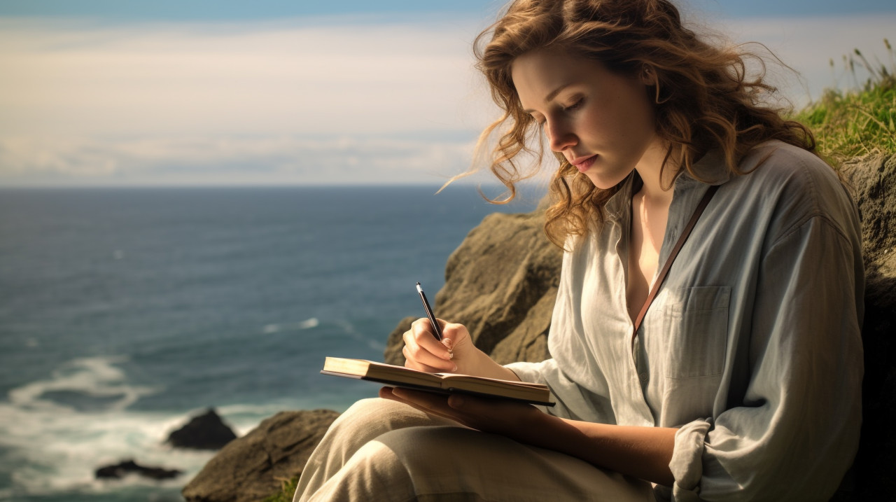 Writer finds inspiration in nature