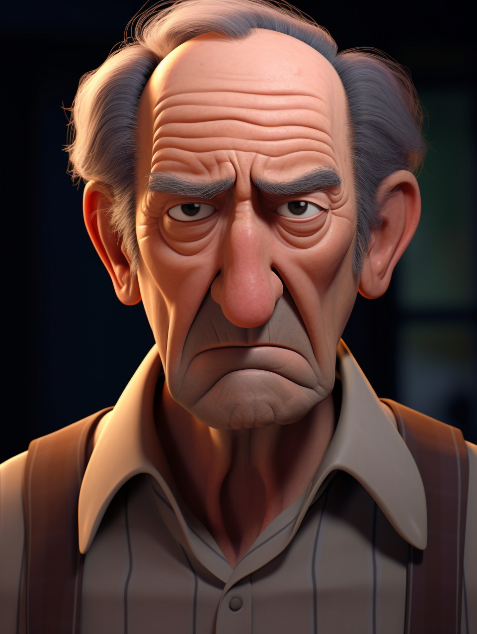 Man feeling defeated