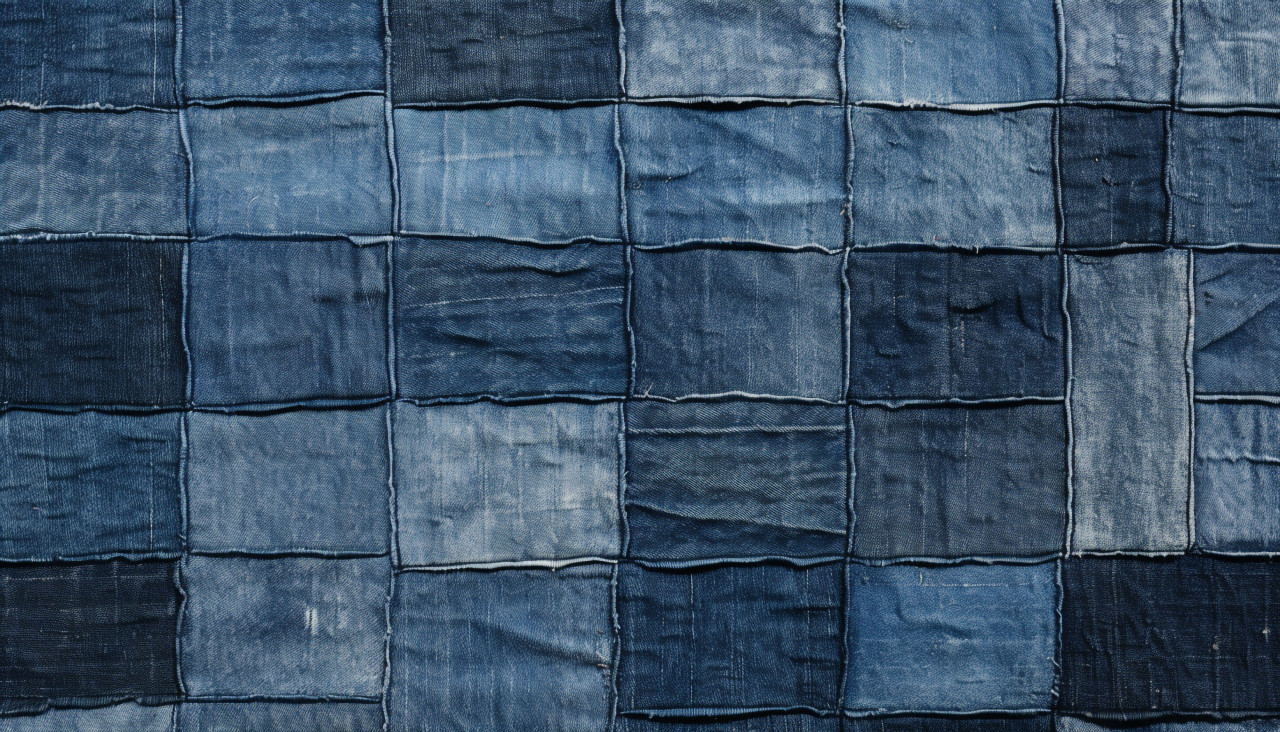 Denim material texture