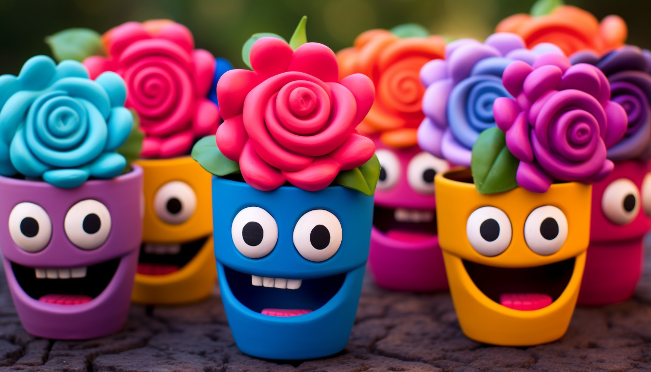 Creative rubber flower pots to add personality to your home