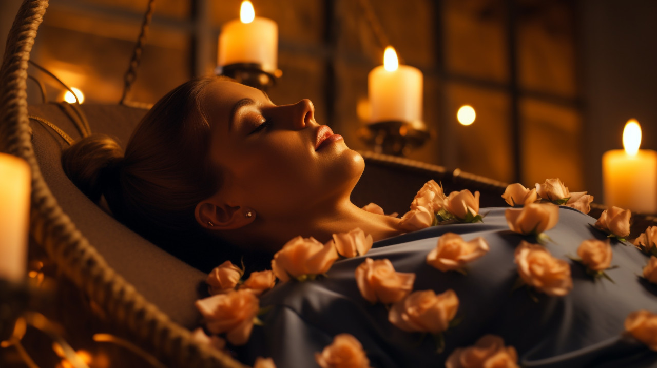 Spa massage telephoto